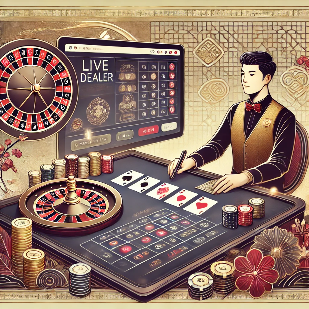 The Popularity of Live Dealer Games in Asian Online Casinos